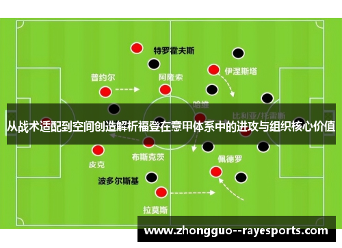 从战术适配到空间创造解析福登在意甲体系中的进攻与组织核心价值